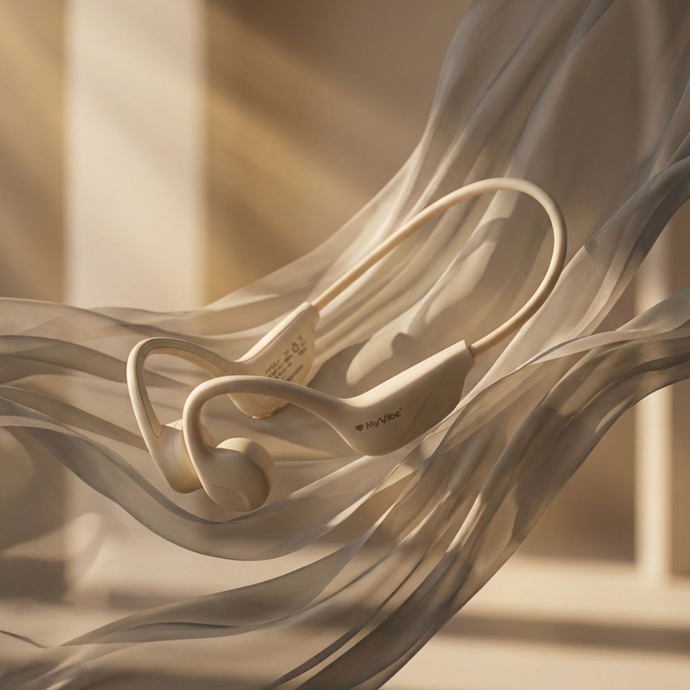 Casque MyVibe "Is Strong" - Beige