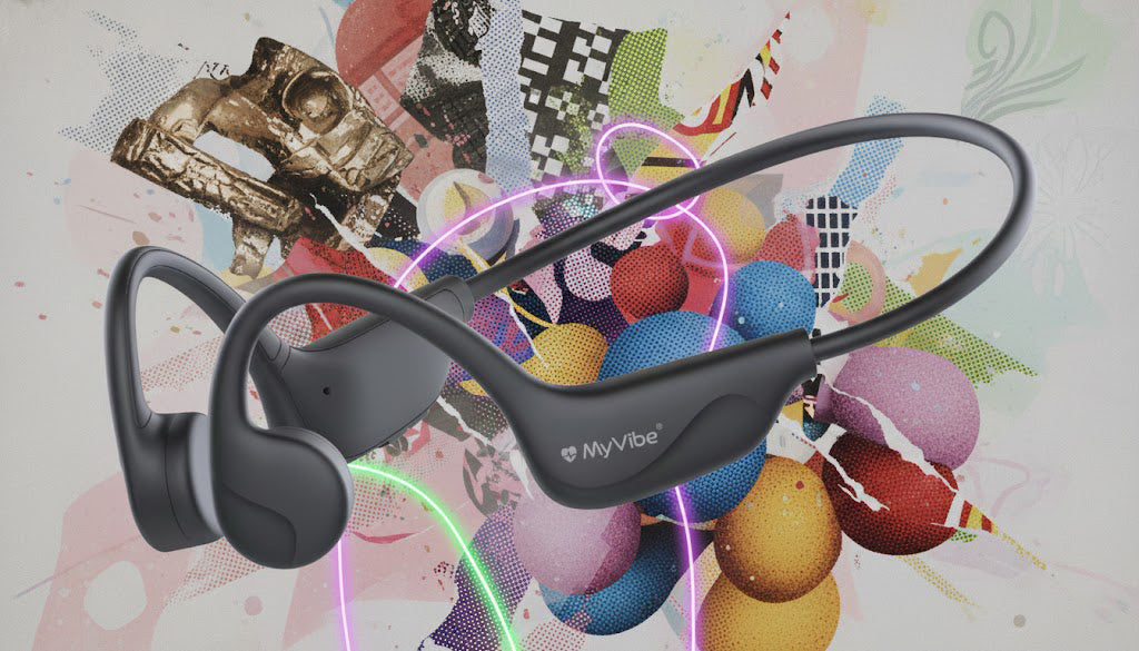 Casque Conduction Osseuse Sport MyVibe - Gamme 2026 Sécurité et Performance